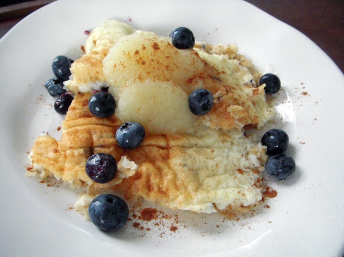 Natalie Hodson Blueberry Protein Pancakes