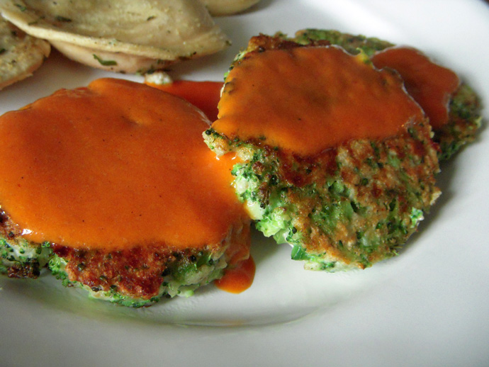 CE Fish Fritters with Sauce