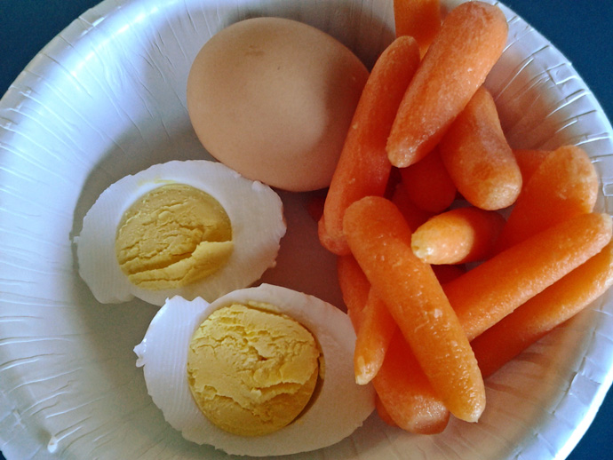 WIAW Eggs and Carrots